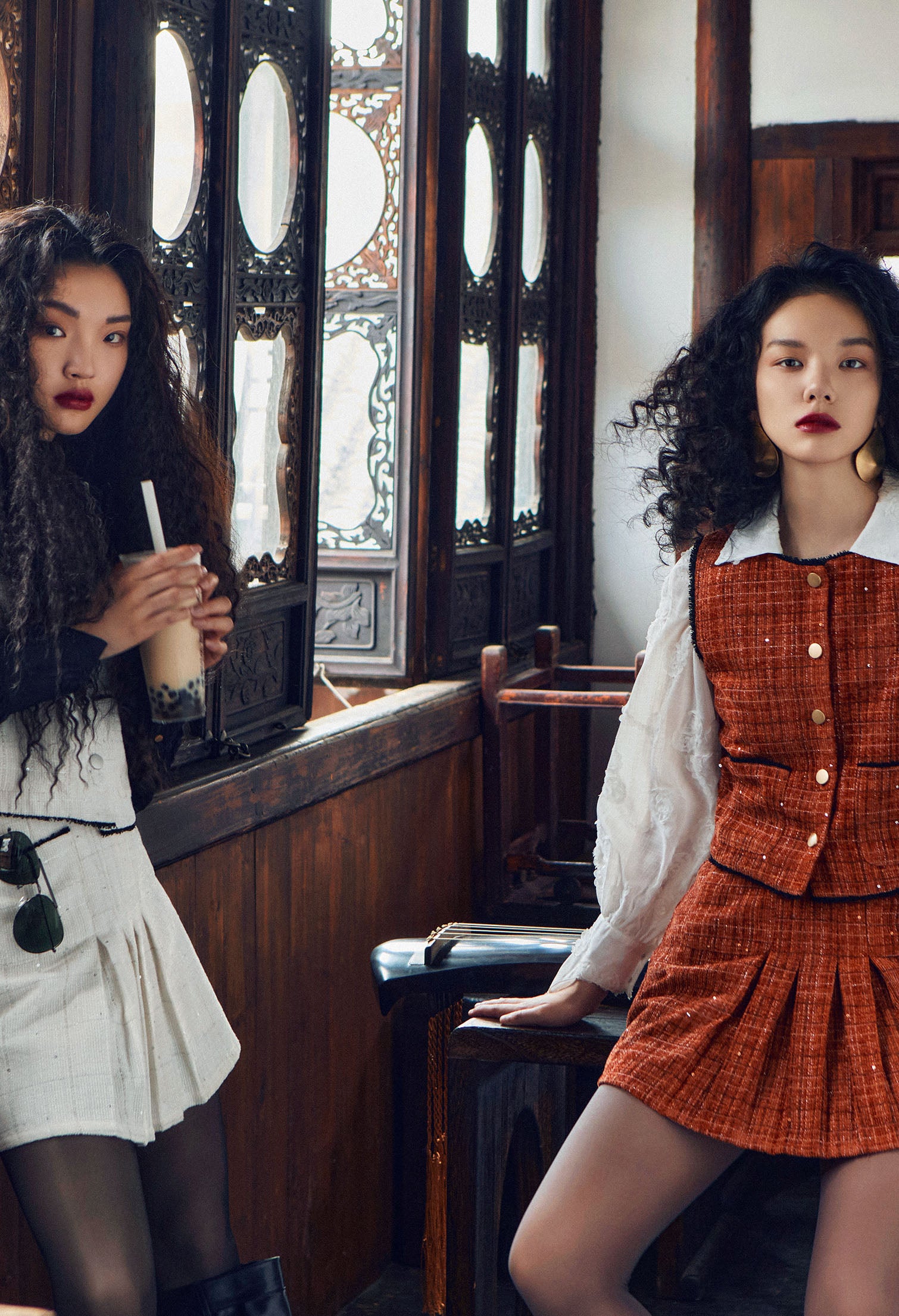 Tweed Charm Mini Skirt