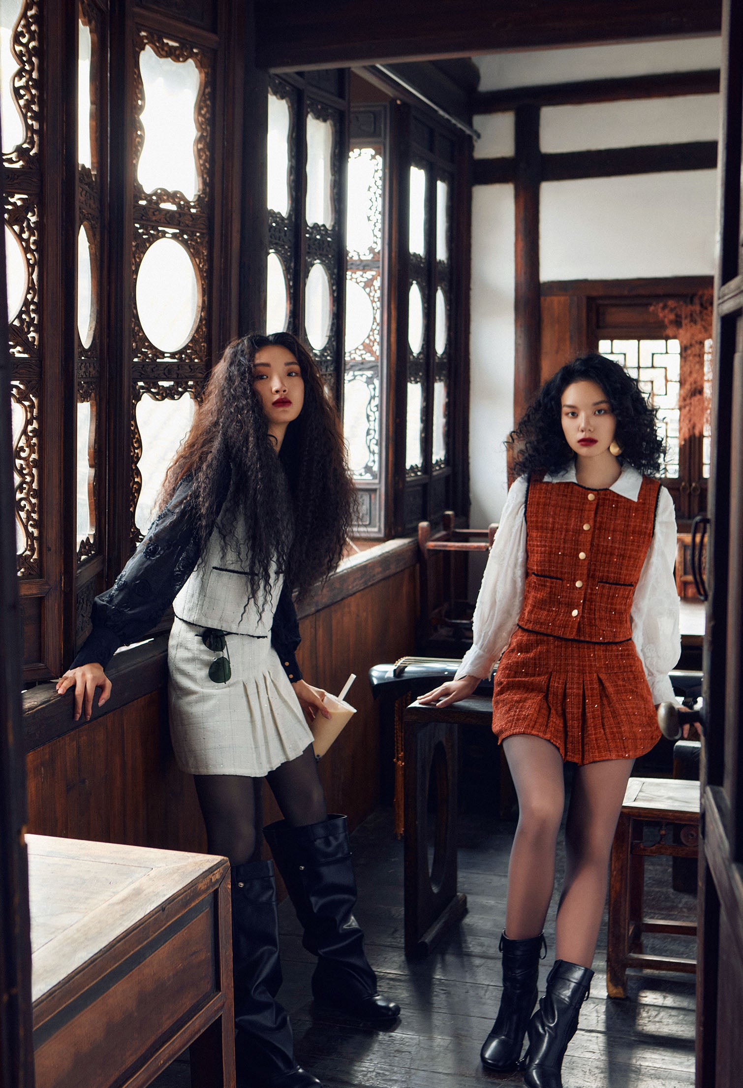 Tweed Charm Mini Skirt