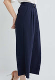 High-Waist Palazzo Culotte Pants