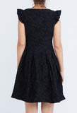 Frilled Cap Sleeve Smock