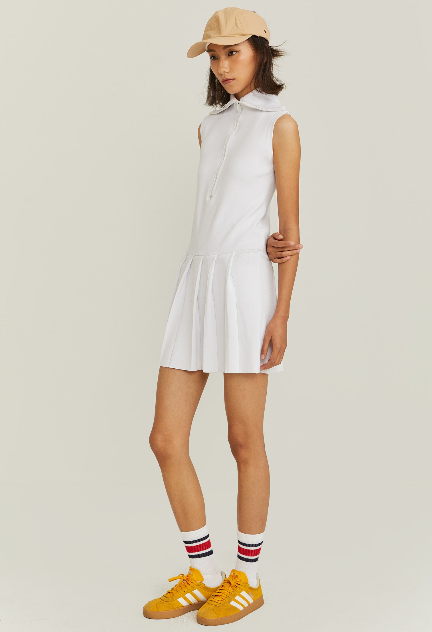 Collared Pique Polo Dress