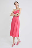 Multi Tie Stop-Notch Slip Dress