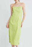 Multi Tie Stop-Notch Slip Dress