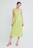 Multi Tie Stop-Notch Slip Dress