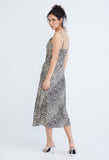 Leopard Spotted Midi Slip