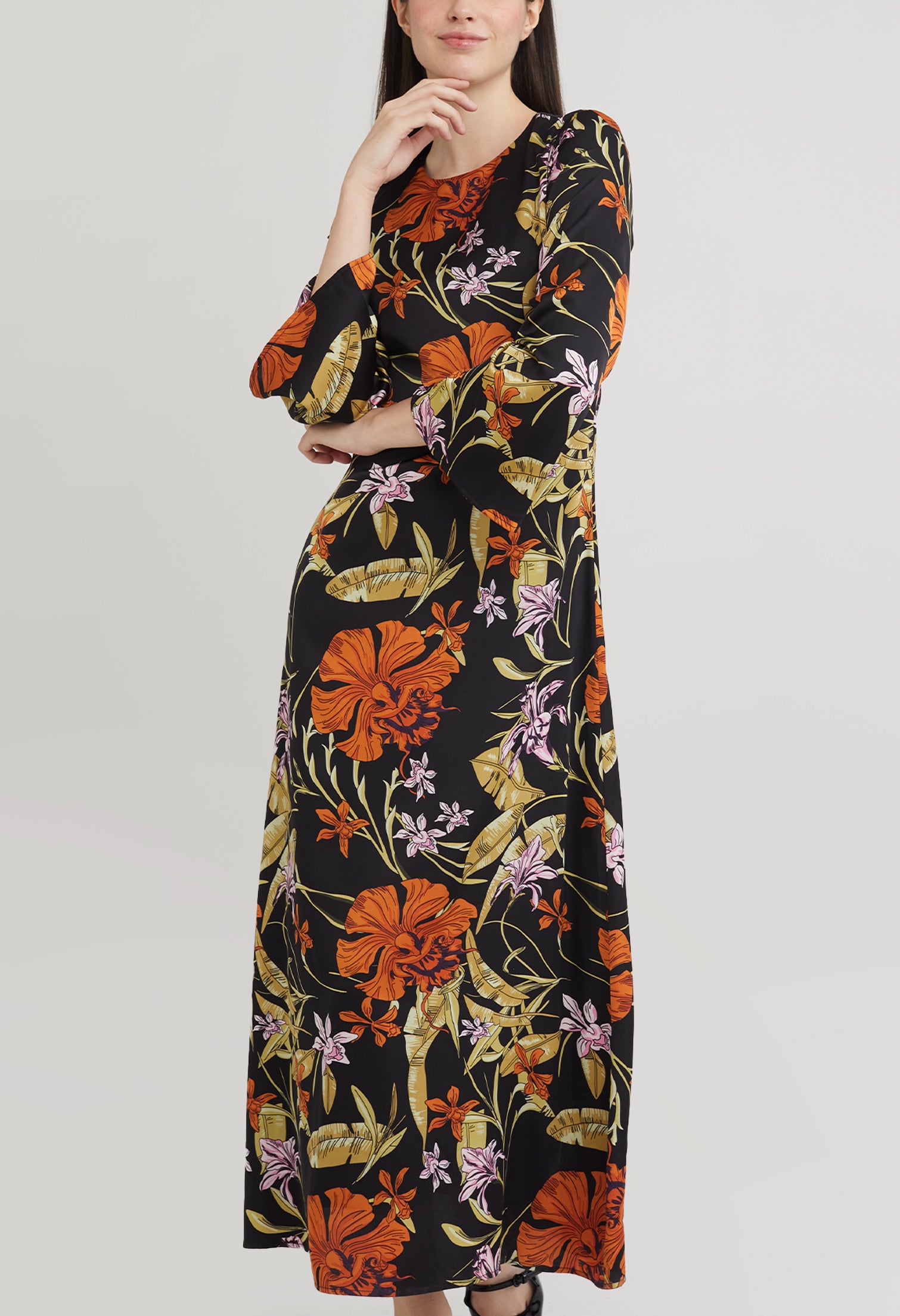 Ceria Floral Maxi Dress