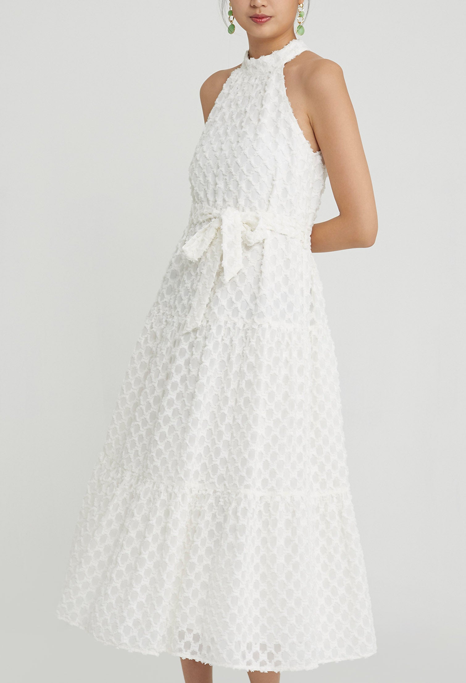 Quinn Organza Midi Dress