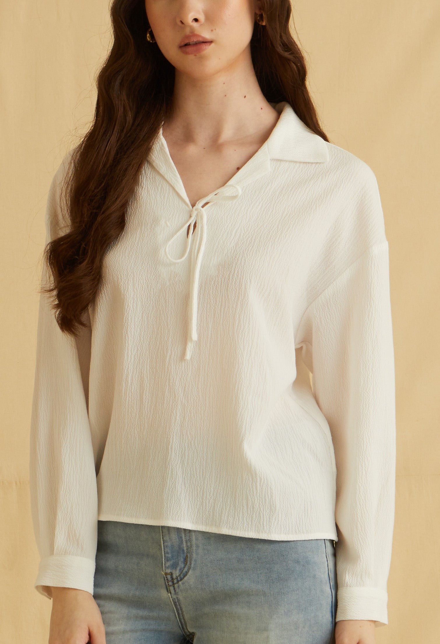 Capri Breeze Ribbon Top