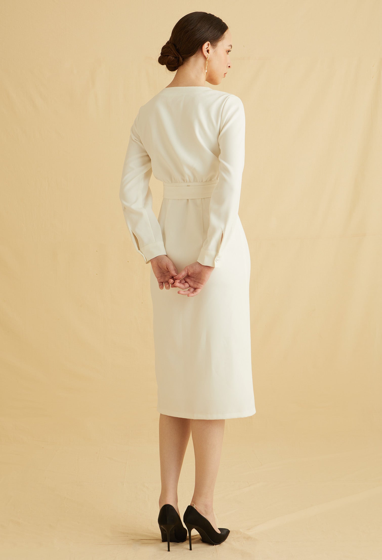 Serene Muse Midi Dress