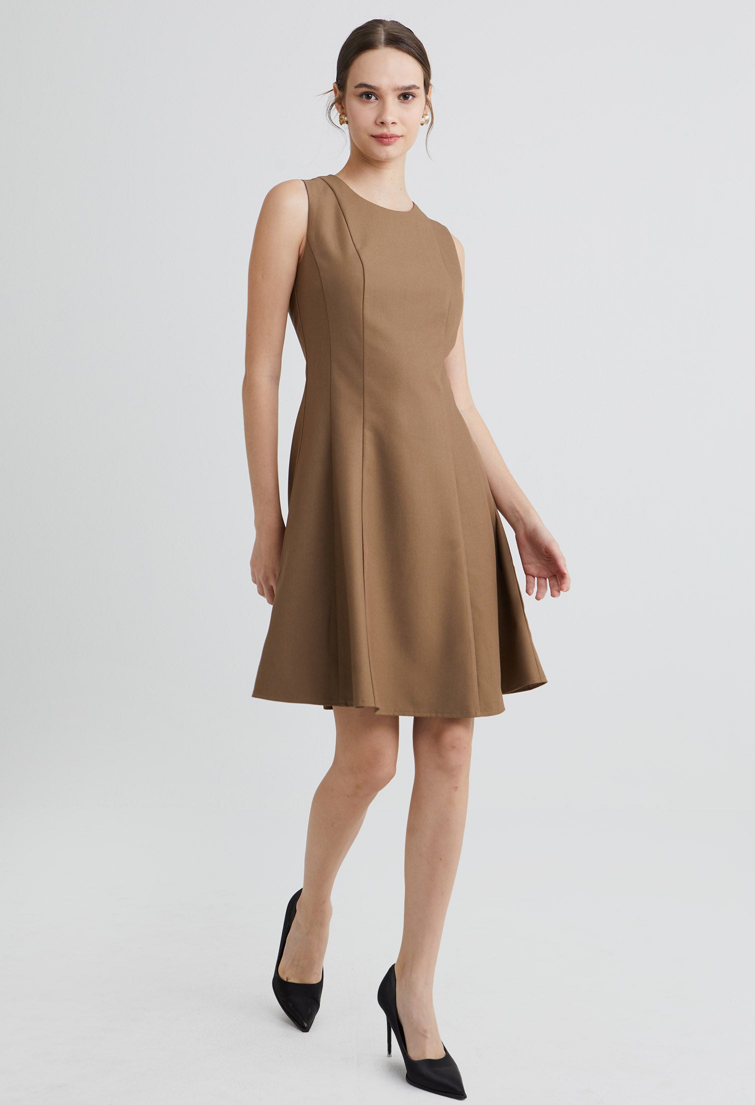 Luxe Flowy Mini Dress