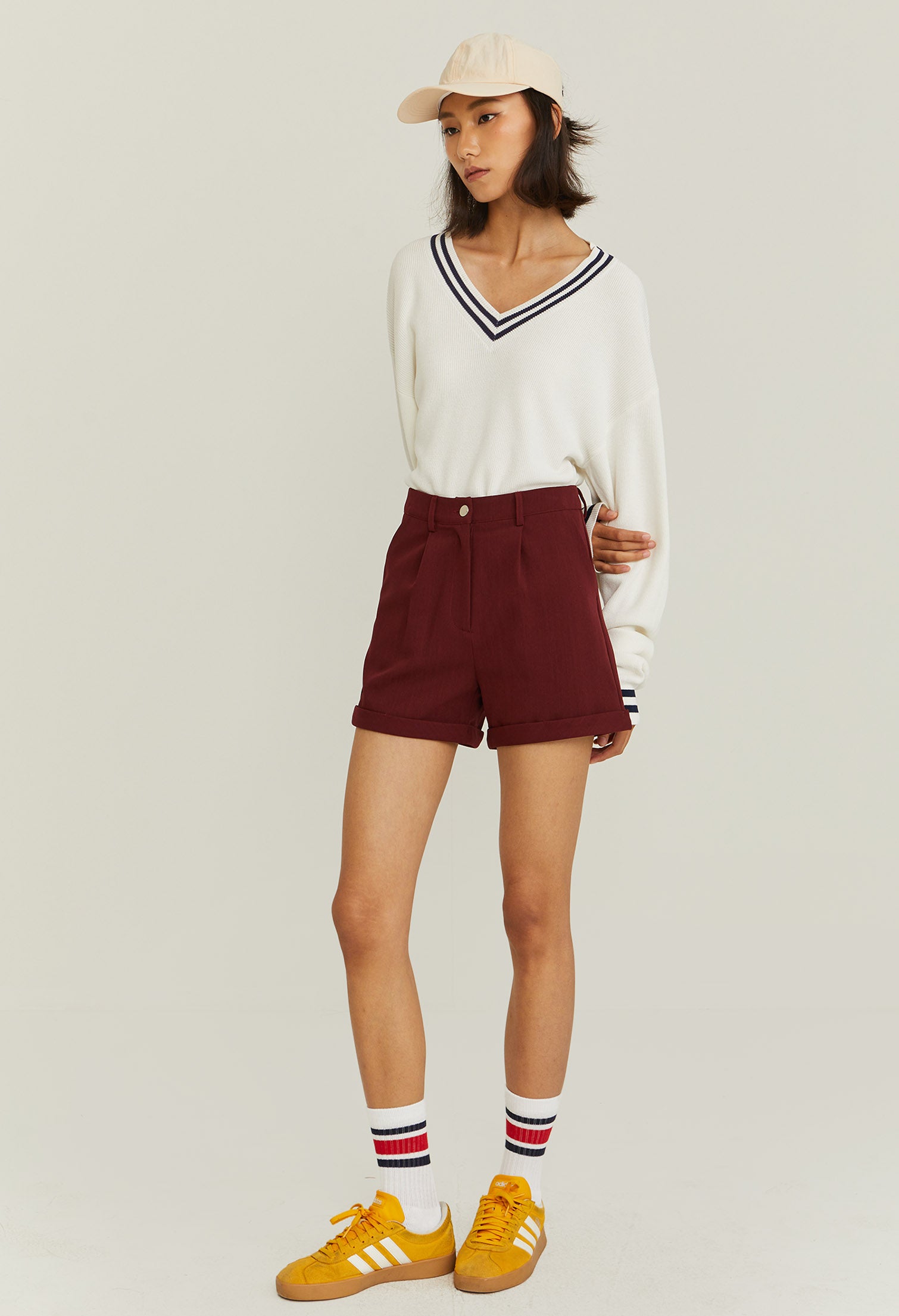 Tailored Cuff Shorts