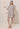 Split-Neck Midi Sleeve Mini Dress