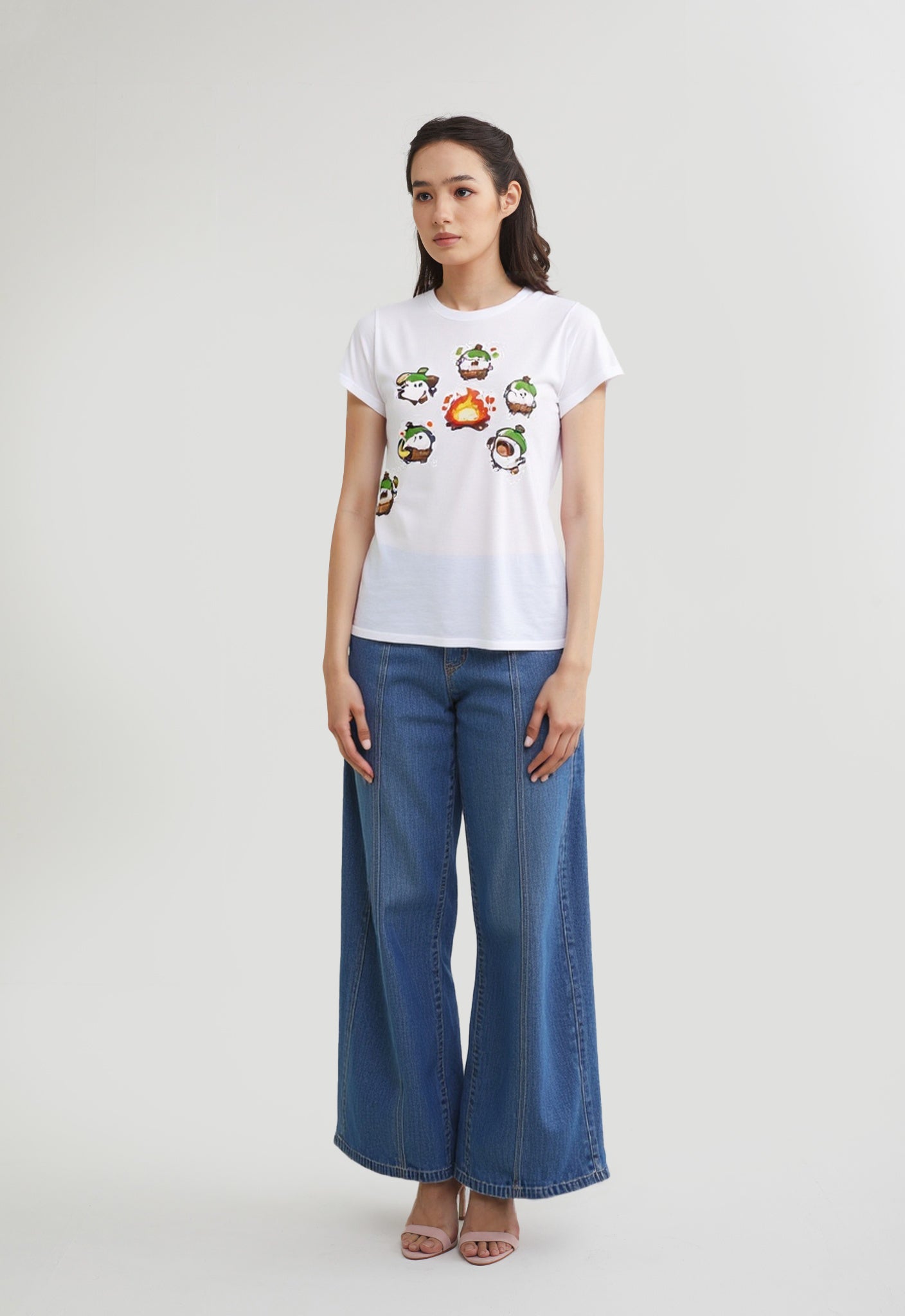 nichii X HEDGE HAUTE Baby Tee