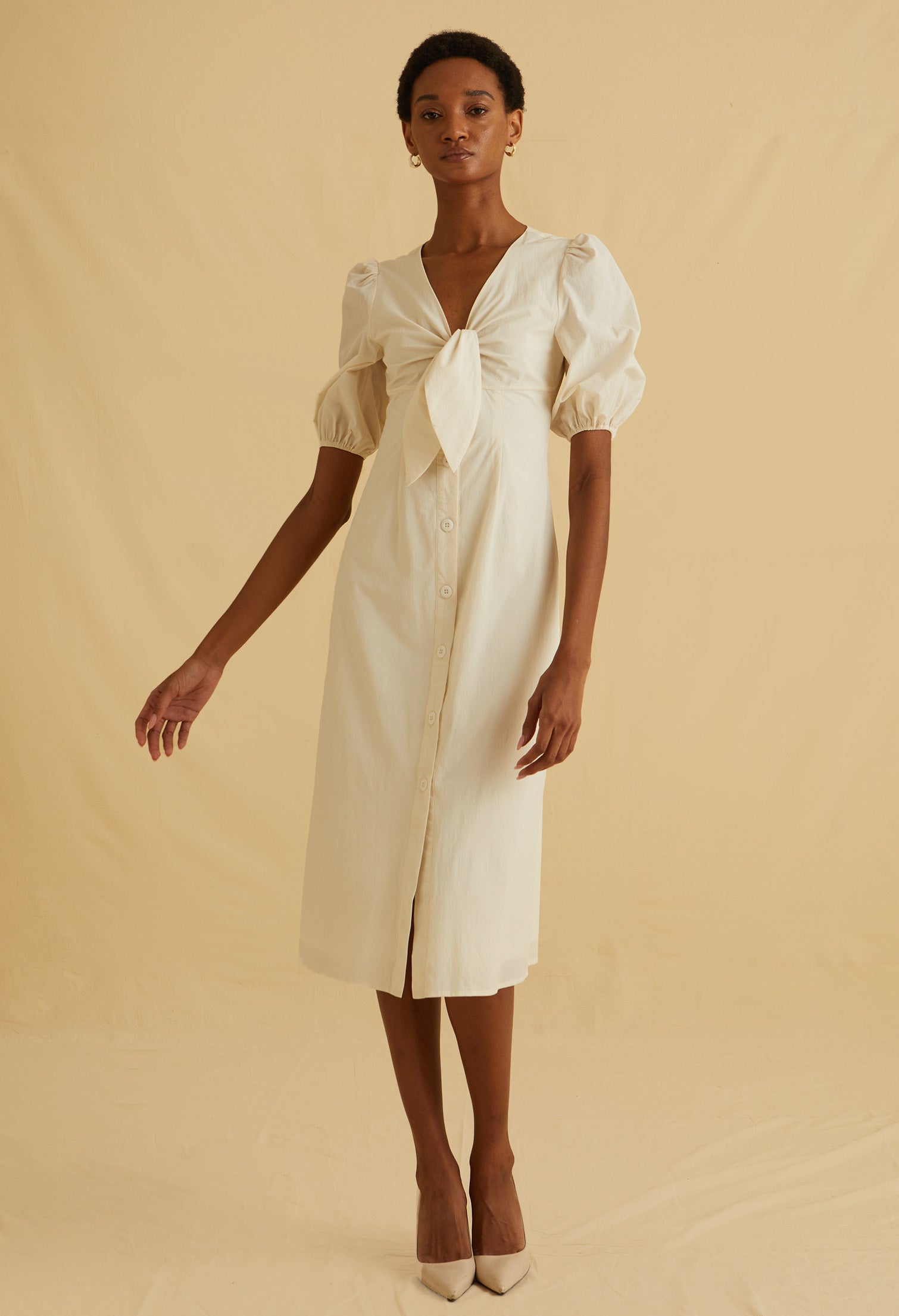 Eolie Air Midi Dress