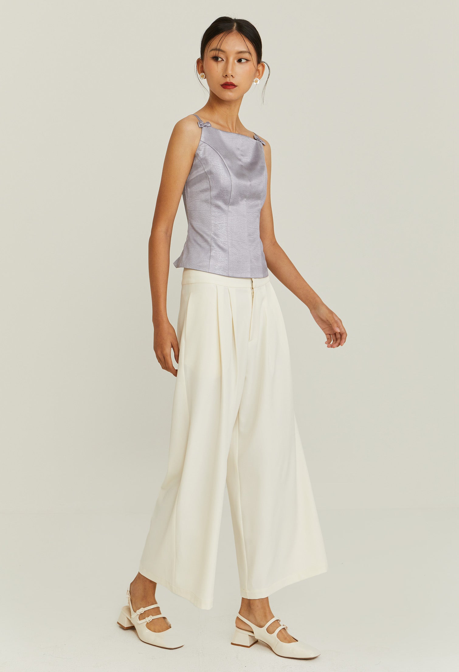 Eternal Bow Sleeveless Top