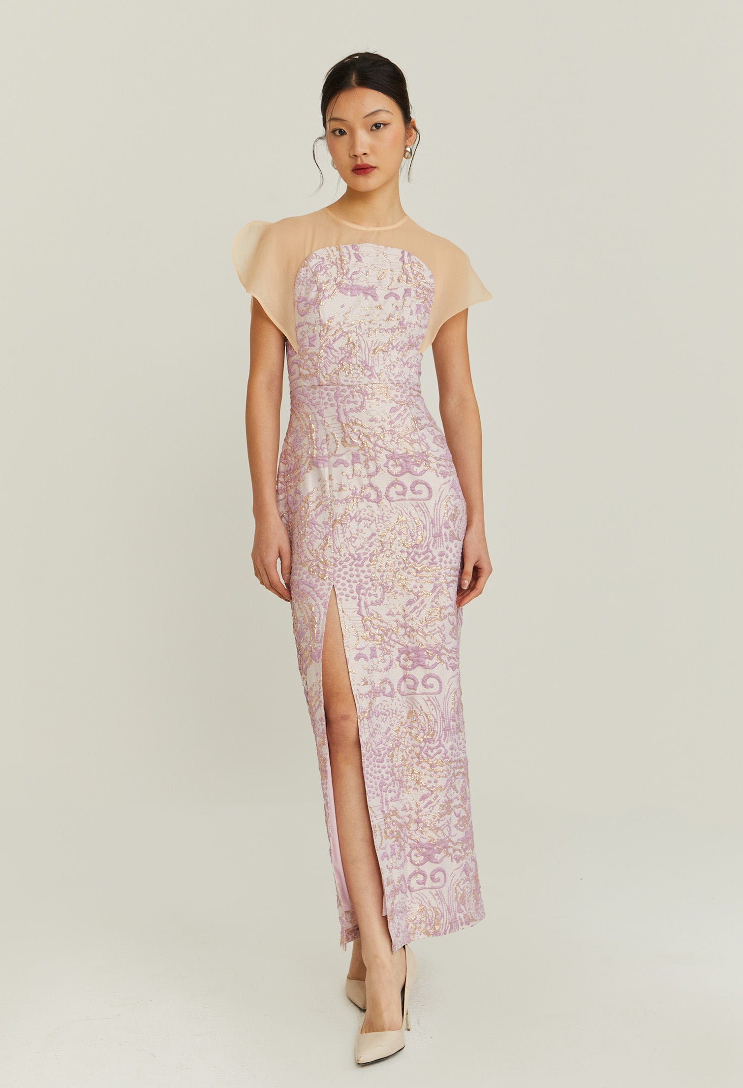 Moonlit Majesty Maxi Dress
