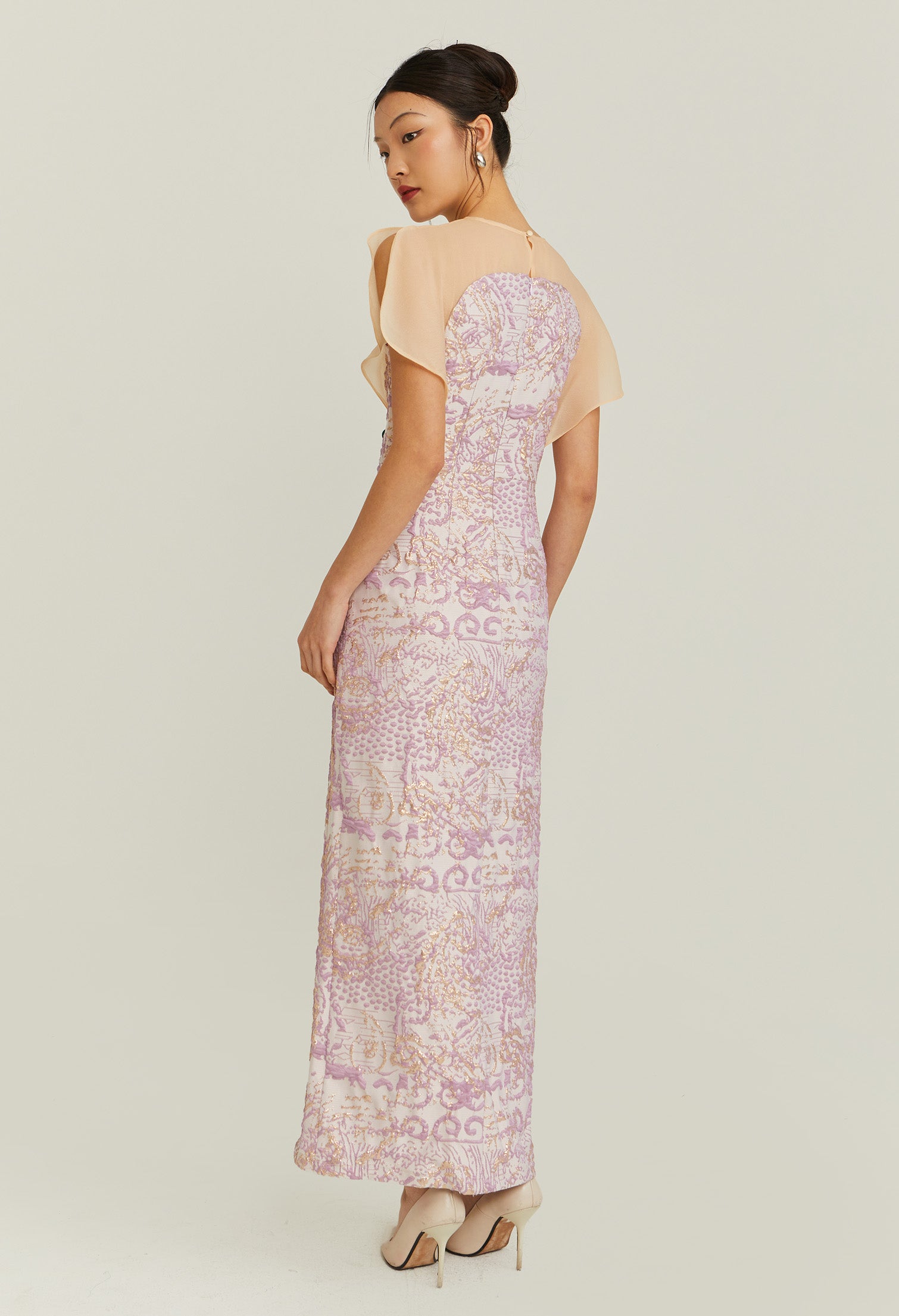 Moonlit Majesty Maxi Dress