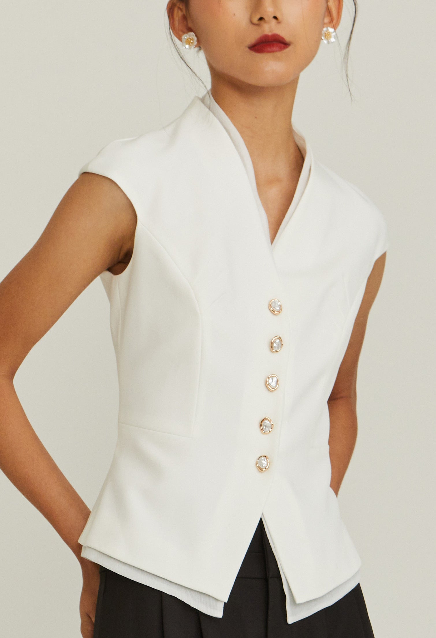 Midnight Pearl Top
