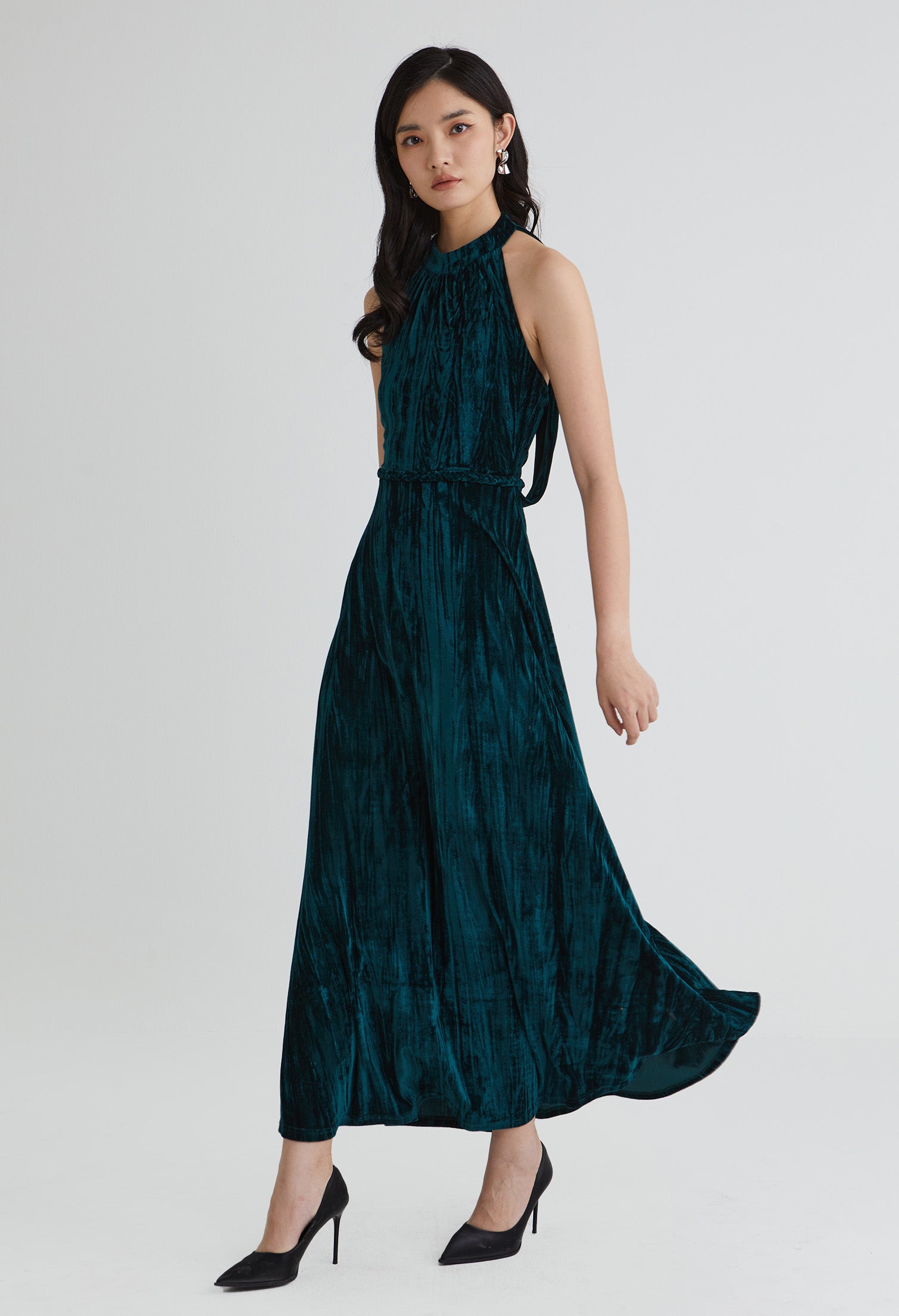 Elysian Velvet Maxi Dress