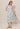 Watercolour Tiered Ruffle Midi Dress