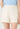 Embroidered Scallop Hem Shorts