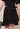 Asymmetical Flounce Trim Wrap Mini Skirt