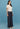 Lace Trim Wide Leg Denim Trousers