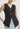 Double Buttoned V-Neck Ruched Vest