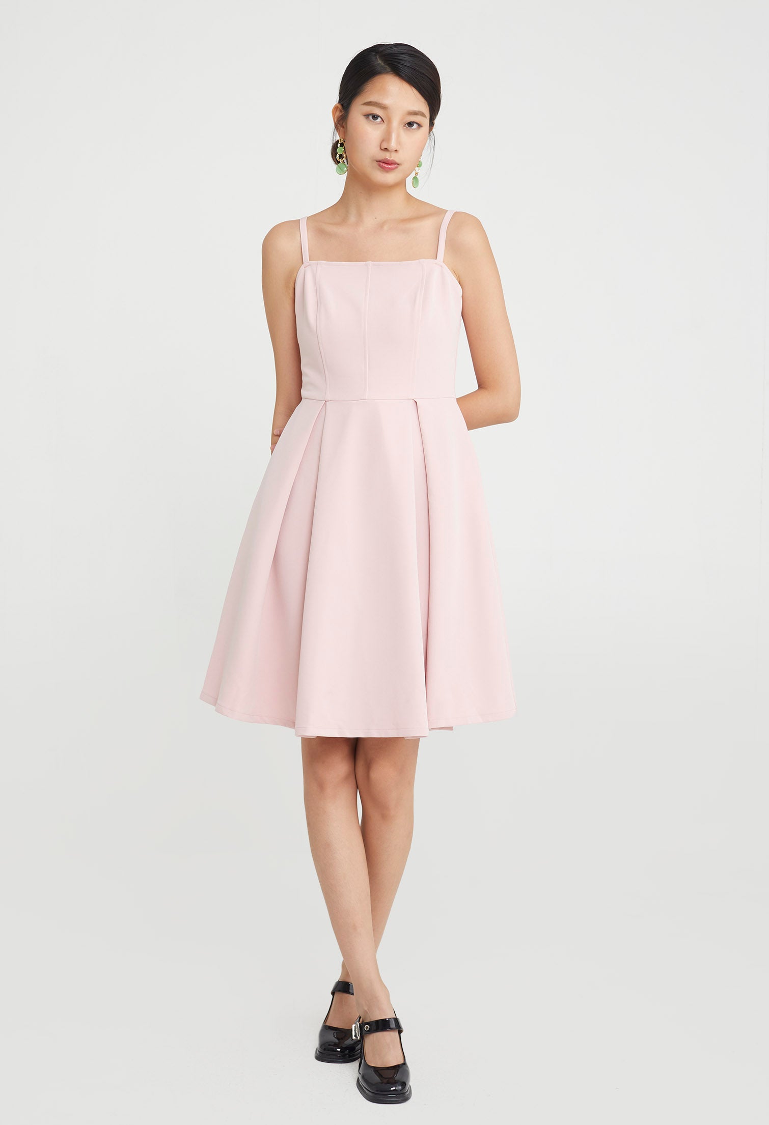 Grace Pleated Midi Dress