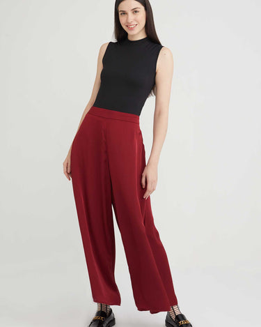 J&Co Palazzo 3.0 Straight Cut Wide Leg Pants in Pink – J&Co Collections  Malaysia