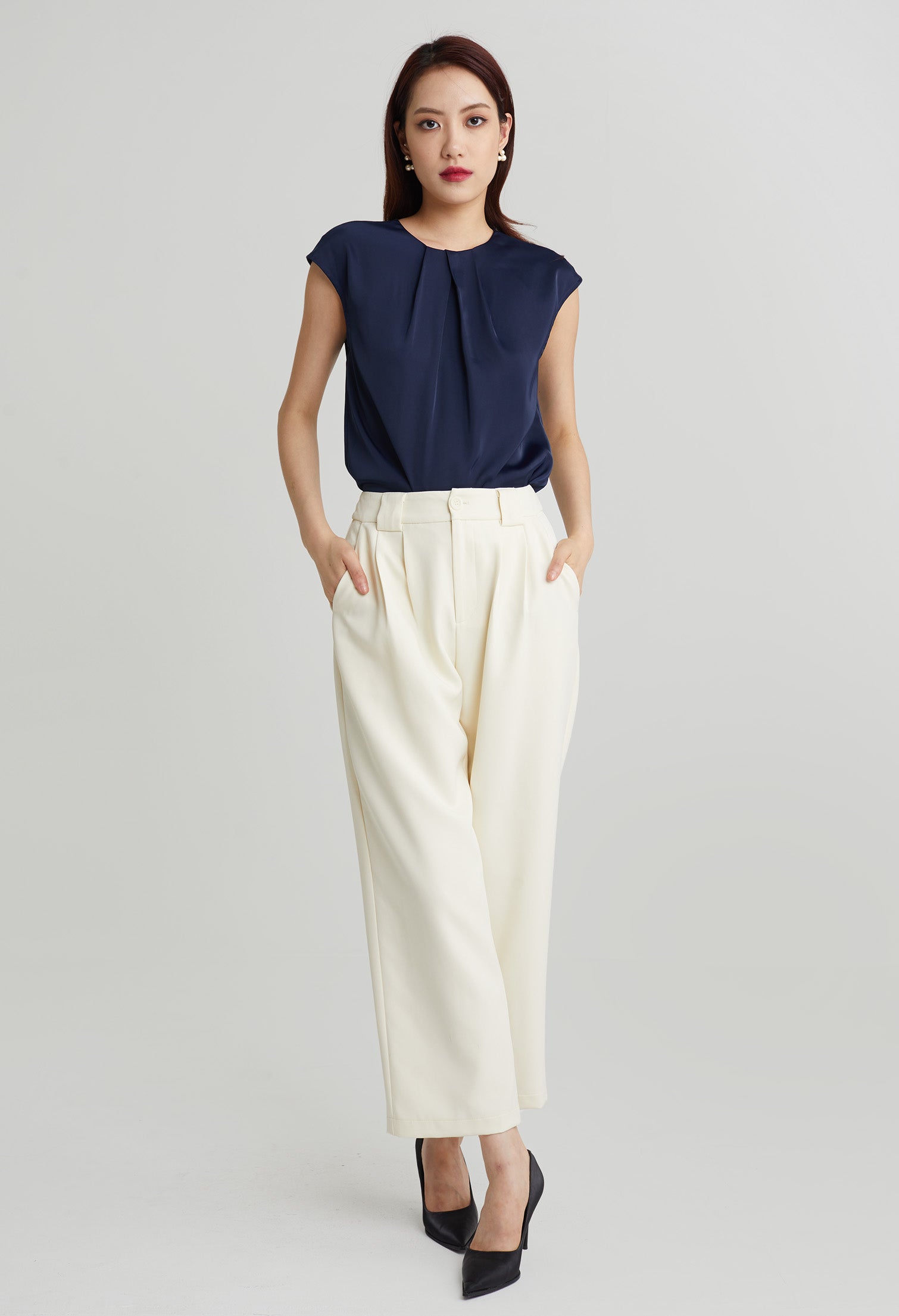 Classic High Waist Pants