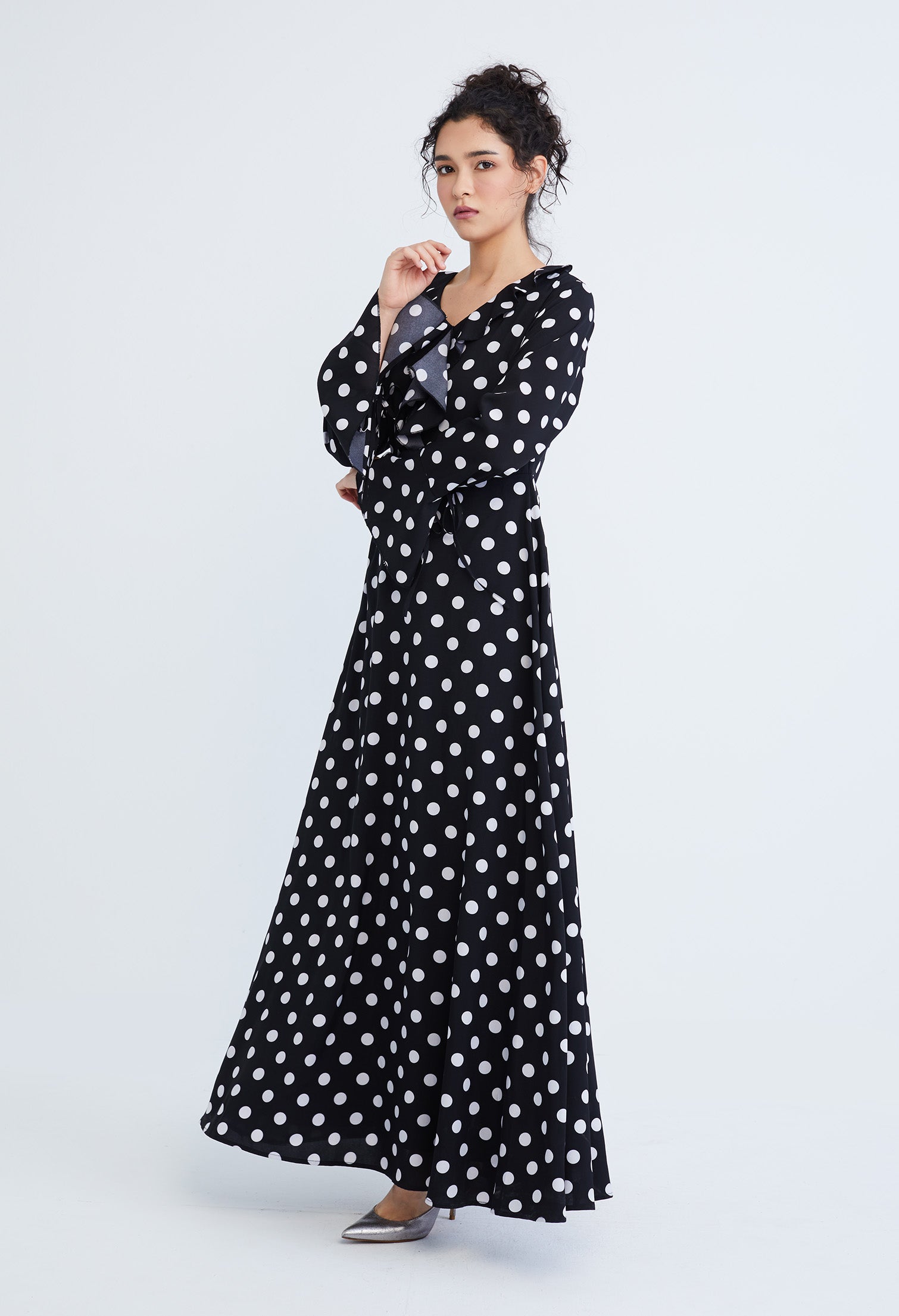 retro polka dot dress malaysia Malaysia Retro Ethnic Style Loose Polka Dot Long Sleeved Knit Robe Dress Spring from Dhgate Ethnic Clothing
