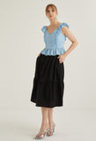 Vintage Prairie Midi Skirt