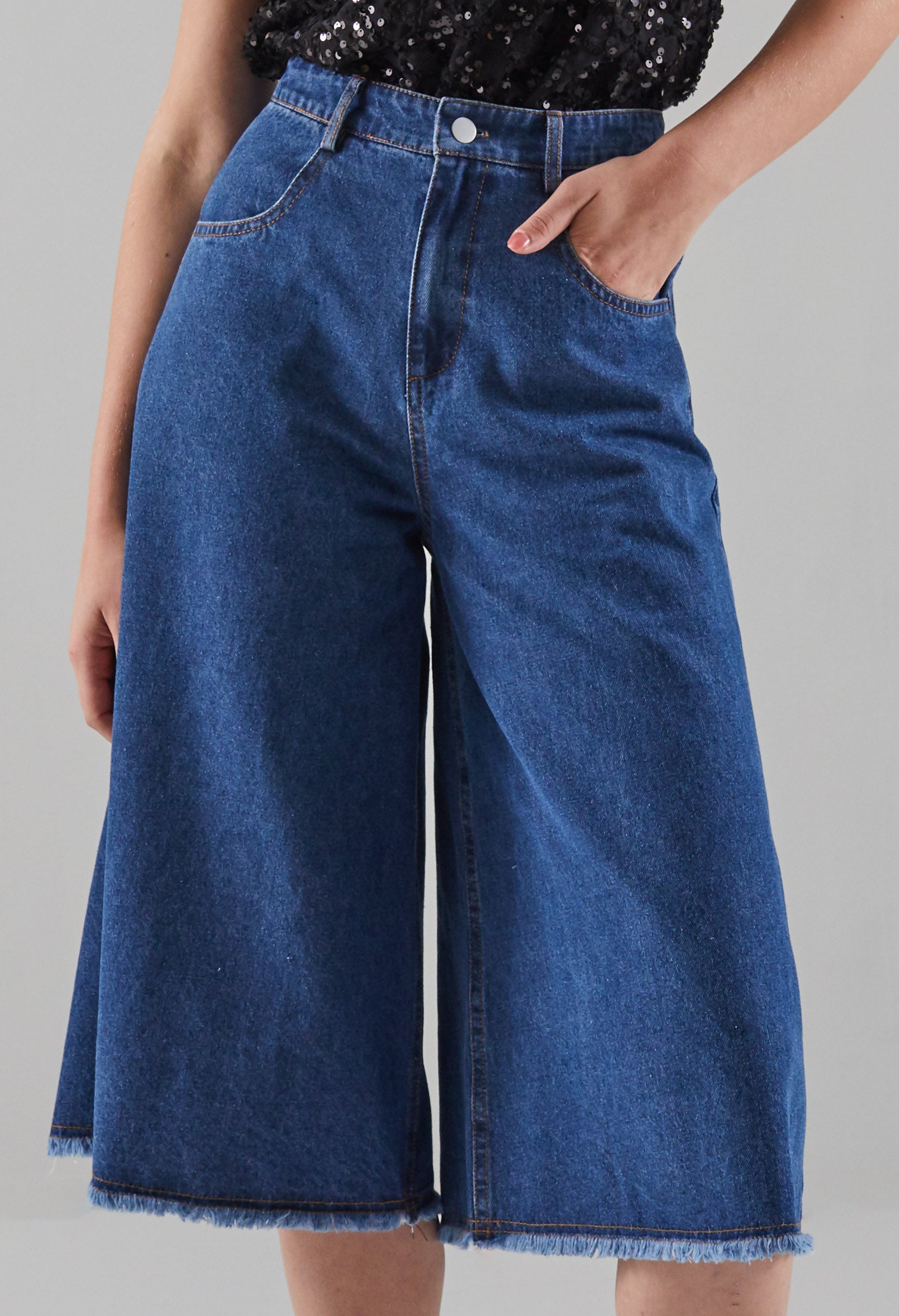 Everyday Palazzo Denim Pants