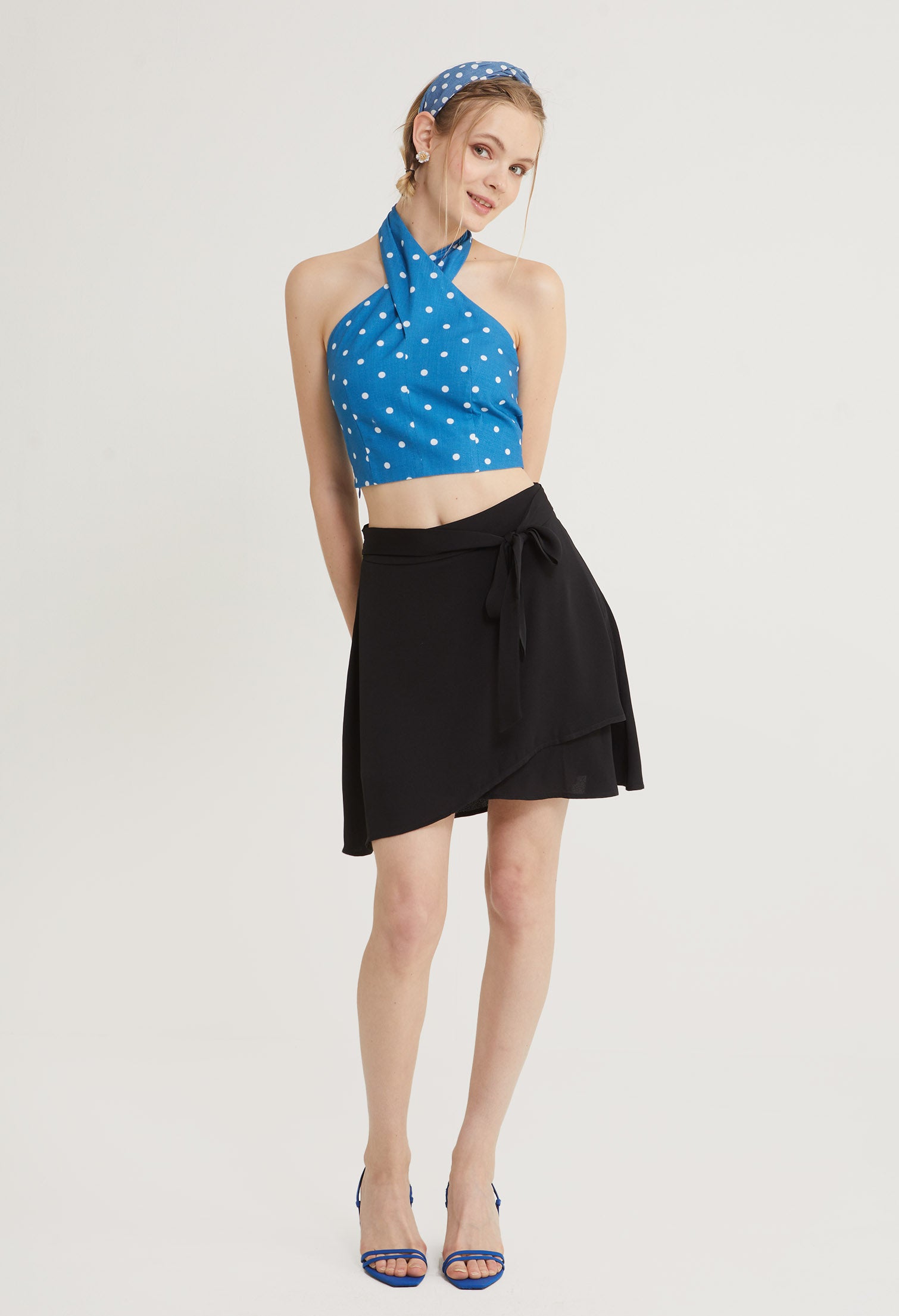 Hula Twist Mini Skirt