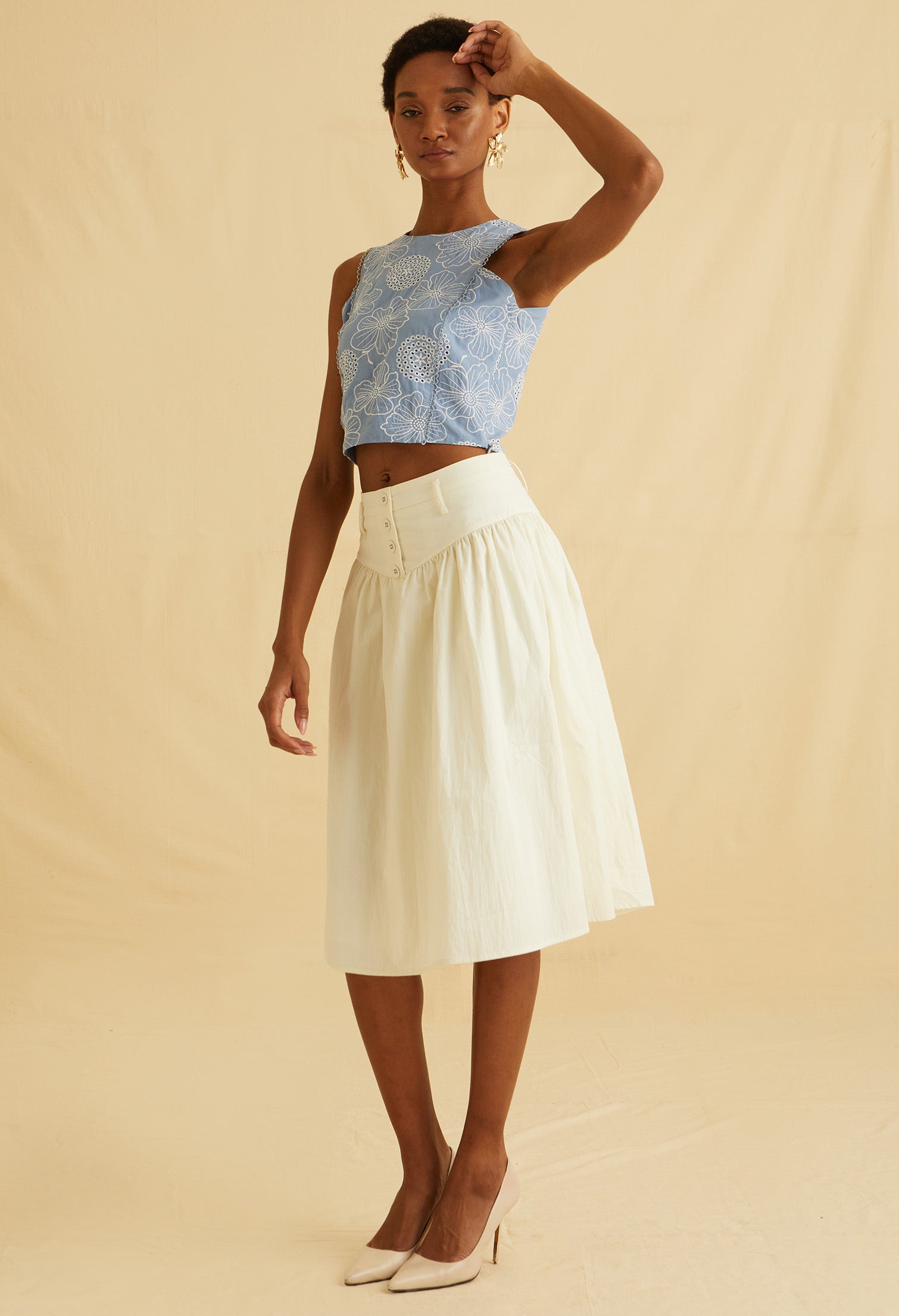 Fioretta Muse Sleeveless Top