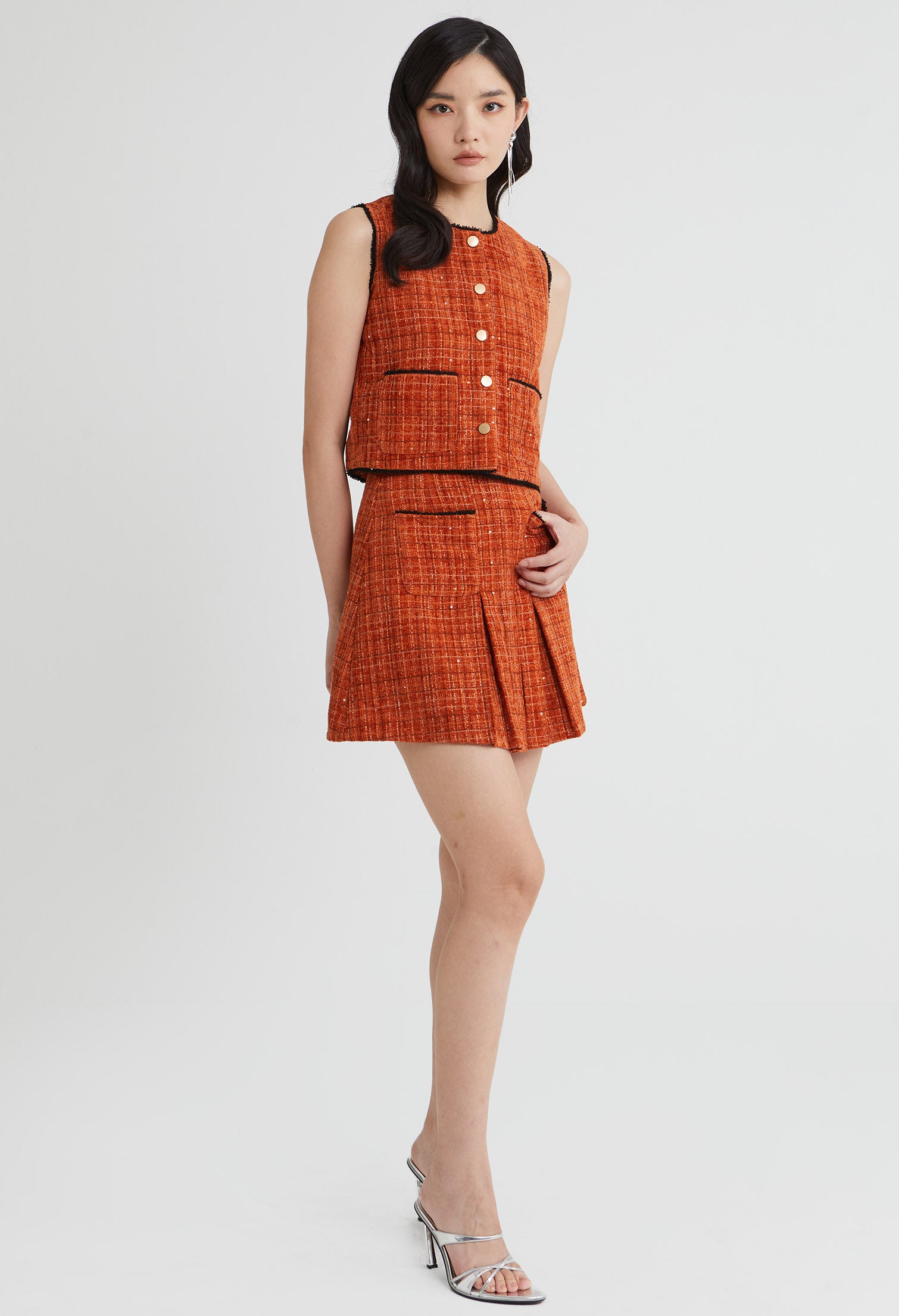 Tweed Charm Mini Skirt