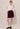 Tailored High Waist Midi Skirt