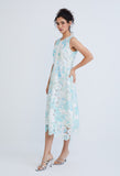 Tiffany Guipure Floral Lace Dress