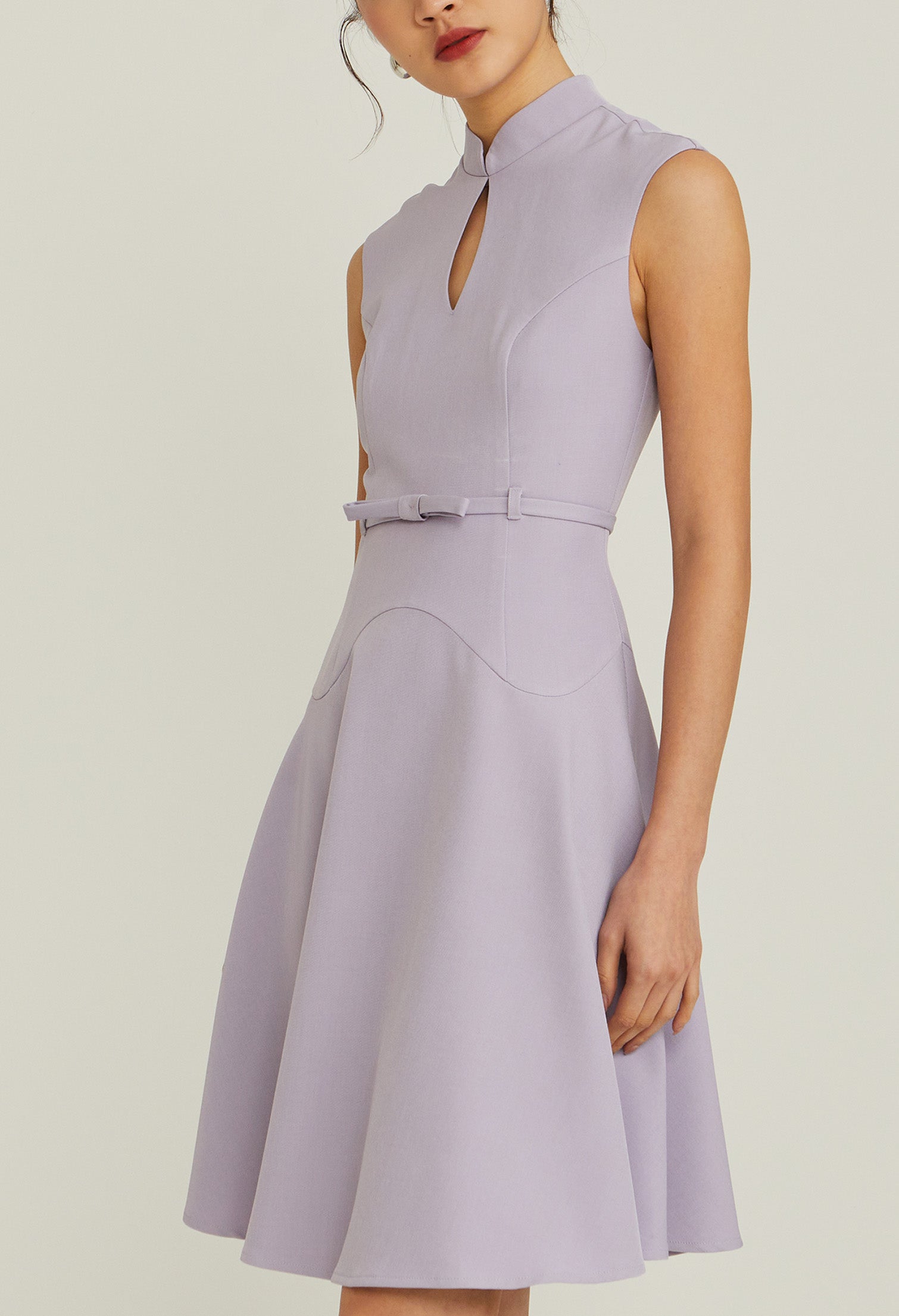 Lavender Dusk Mini Dress