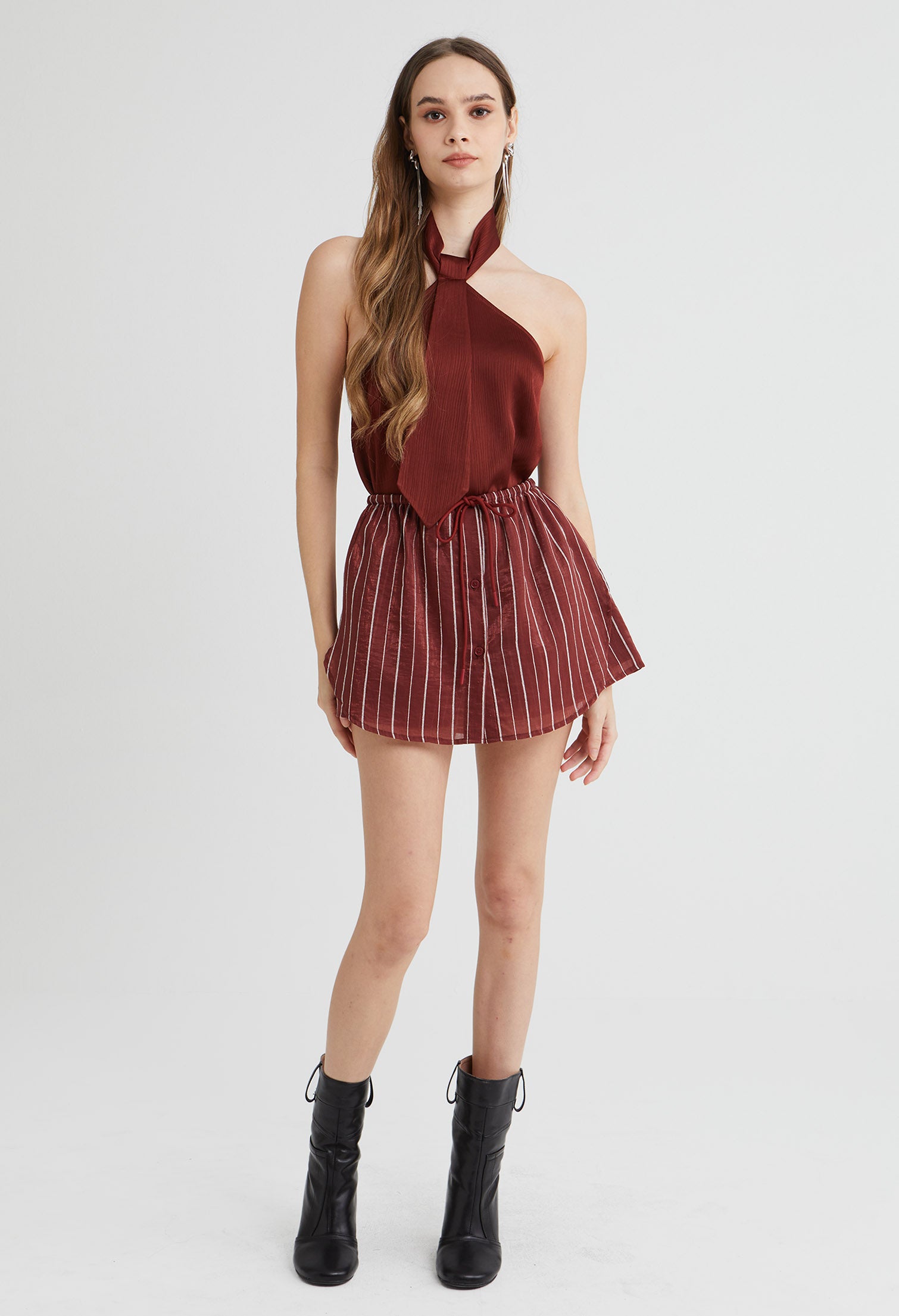 Evelisse Striped Shorts