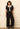 Monochrome Puff Sleeve Crop Top and Trousers Set