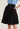 A Line Brocade Midi Skirt