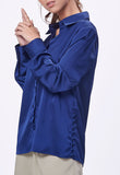 Satin Button Blouse