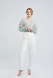 Pleated Pocket Capri Pants