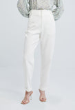 Pleated Pocket Capri Pants