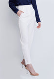 Pleated Pocket Capri Pants