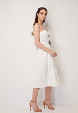 Buckle Detail Sleeveless Dress