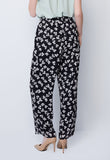 Clover Print Relaxed Pants