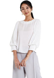 Basic Bishop Cuff Blouse